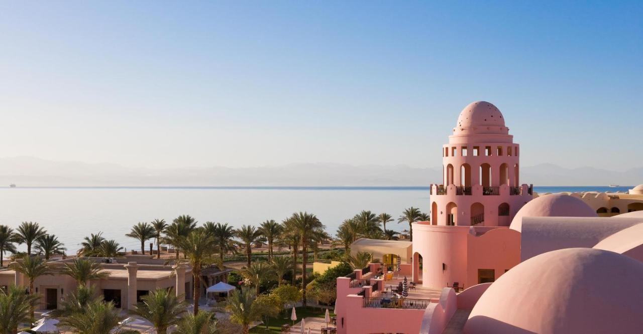 Mosaique Beach Resort Taba Heights Exterior photo View of the Red Sea from the resort